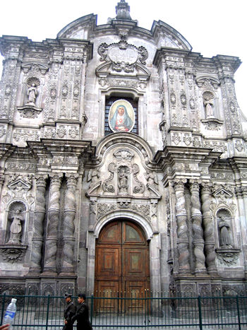 à Quito église jésuite
